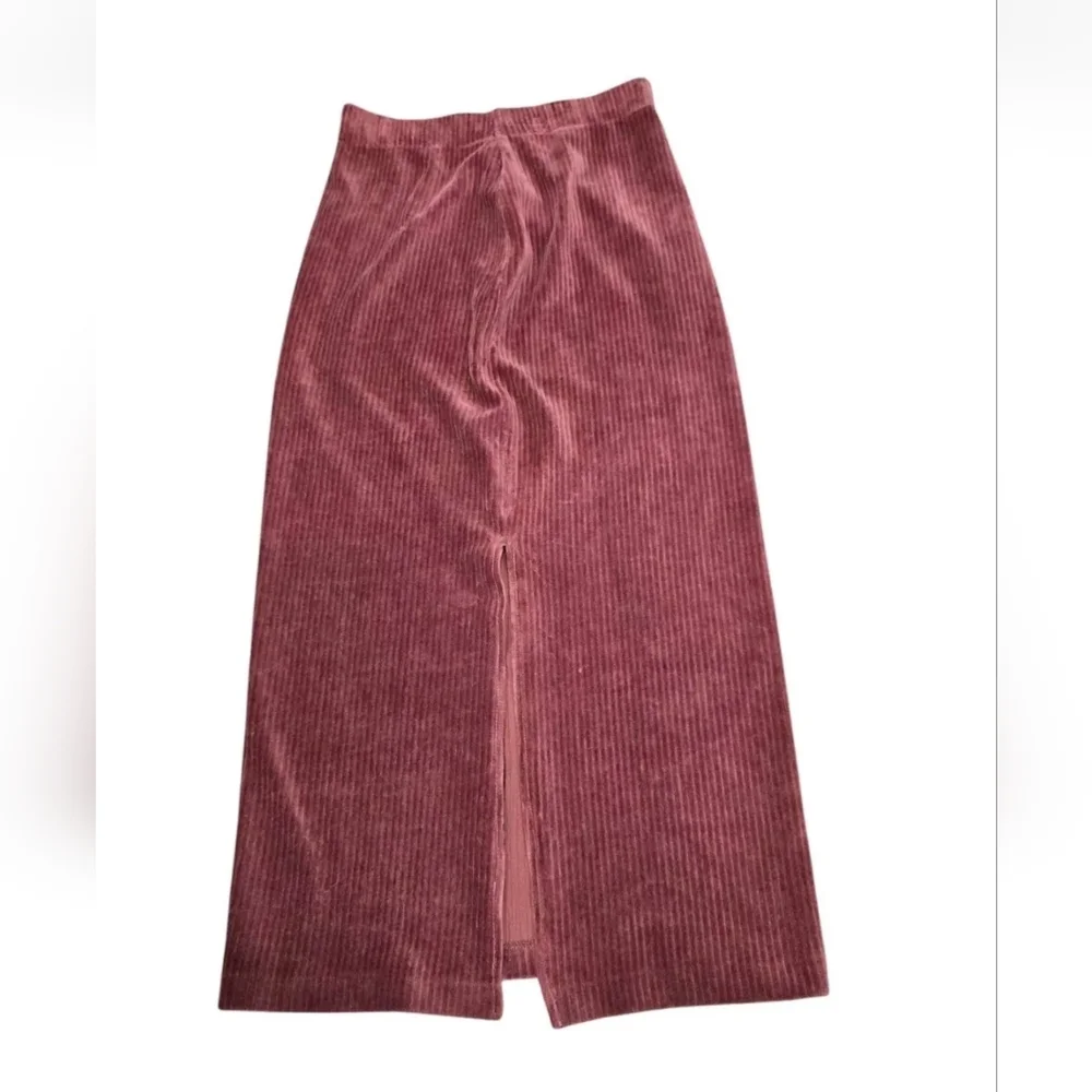 Free‎ People Helen Ribbed Tube Midi Skirt Women Size XS